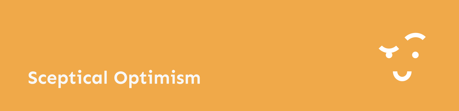 Sceptical Optimism